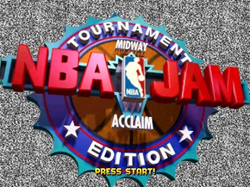 NBA Jam - Tournament Edition (US) screen shot title